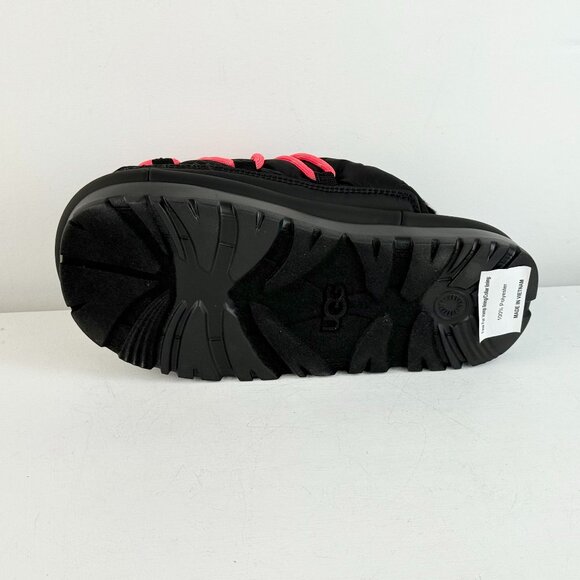 Women's 7 - UGG Spaceslider Tech Slider Platform Black Slippers - 1143951 - Picture 8 of 9